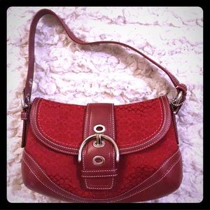 ❤️🔥 NWOT Coach beautiful red shoulder bag 🔥